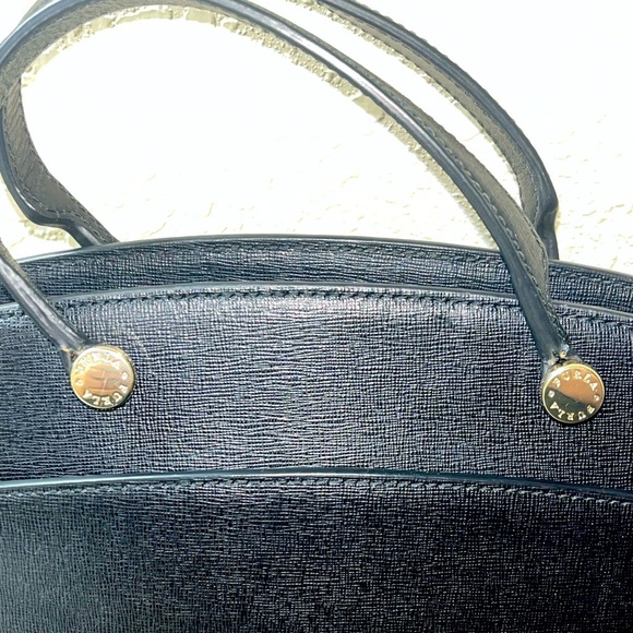 FURLA Agata Black Saffiano Leather Crossbody Handbag - Picture 14 of 16